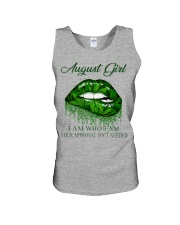 August Unisex Tank tile