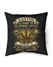sativa-to-change-the-things-i-can-indica-to-accept-the-things-i Indoor Pillow tile