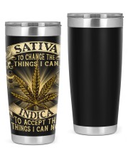 sativa-to-change-the-things-i-can-indica-to-accept-the-things-i 20oz Tumbler tile