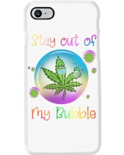 Can-nabis Stay Out Of My Bubble Phone Case tile