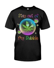 Can-nabis Stay Out Of My Bubble Classic T-Shirt tile
