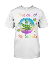 Can-nabis Stay Out Of My Bubble Premium Fit Mens Tee tile
