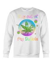 Can-nabis Stay Out Of My Bubble Crewneck Sweatshirt tile