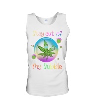 Can-nabis Stay Out Of My Bubble Unisex Tank tile