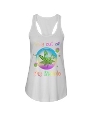 Can-nabis Stay Out Of My Bubble Ladies Flowy Tank tile