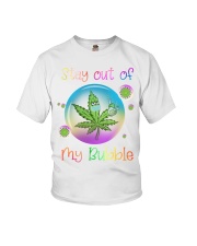 Can-nabis Stay Out Of My Bubble Youth T-Shirt tile