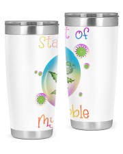 Can-nabis Stay Out Of My Bubble 20oz Tumbler tile