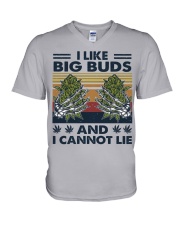 I Like Big Buds and I Cannot Lie V-Neck T-Shirt tile