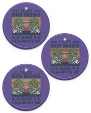 I Like Big Buds and I Cannot Lie Circle Ornament (Porcelain) tile