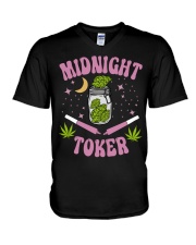 Midnight Toker V-Neck T-Shirt tile