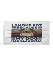 I smoke pot because my dog has glaucoma Mask tile
