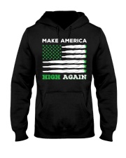 Make Am-erica High Again Hooded Sweatshirt front