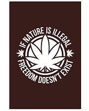If Nature Is Illegal Freedom Doesn't Exist Vertical Poster tile