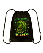 I'm here to get higher Drawstring Bag tile