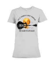 You Learn To Live Again Premium Fit Ladies Tee tile