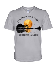 You Learn To Live Again V-Neck T-Shirt tile