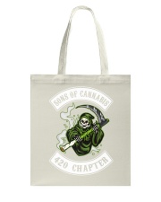 BACK-SONS OF CANNABIS 420 CHAPTER Tote Bag tile