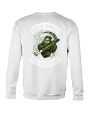 BACK-SONS OF CANNABIS 420 CHAPTER Crewneck Sweatshirt tile