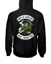 BACK-SONS OF CANNABIS 420 CHAPTER Hooded Sweatshirt back