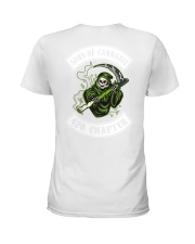 BACK-SONS OF CANNABIS 420 CHAPTER Ladies T-Shirt tile