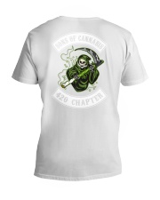 BACK-SONS OF CANNABIS 420 CHAPTER V-Neck T-Shirt tile