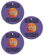October Circle Ornament (Porcelain) tile