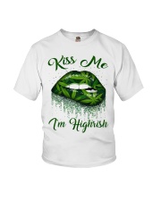 Kiss Me I'm Highrish Youth T-Shirt tile