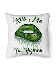 Kiss Me I'm Highrish Indoor Pillow tile