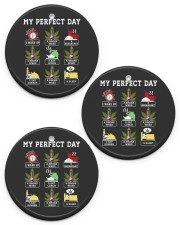 My perfect day Circle Ornament (Porcelain) tile
