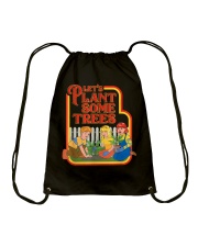 Let's plant some trees Drawstring Bag tile