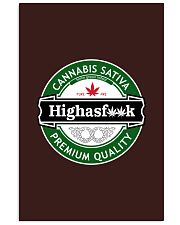 Can-nabis sativa Vertical Poster tile