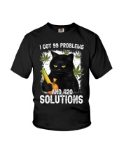 I Got 99 Problems and 420 Solutions Youth T-Shirt tile