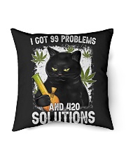 I Got 99 Problems and 420 Solutions Indoor Pillow tile
