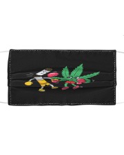 Cannabis Knocks Out Tobacco Mask tile