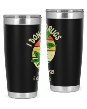 I Don't Do Drugs I Just Smoke Weed 20oz Tumbler tile