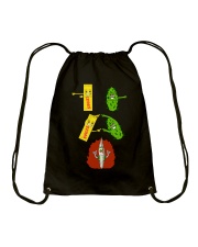 funny can-nabis Drawstring Bag tile
