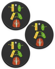 funny can-nabis Circle Ornament (Porcelain) tile