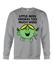 Ale Nandialexx Little Miss Smokes Too Much We-ed Crewneck Sweatshirt tile