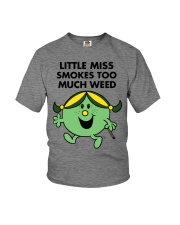 Ale Nandialexx Little Miss Smokes Too Much We-ed Youth T-Shirt tile