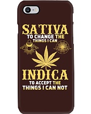 sativa-to-change-the-things-i-can-indica-to-accept-the-things-i-1(1) Phone Case tile