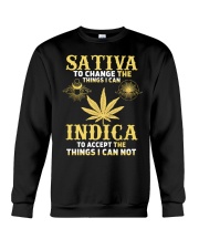 sativa-to-change-the-things-i-can-indica-to-accept-the-things-i-1(1) Crewneck Sweatshirt tile