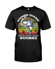 Stoner Shark Doobies Classic T-Shirt tile