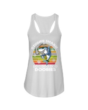 Stoner Shark Doobies Ladies Flowy Tank tile