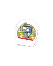 Stoner Shark Doobies Sticker tile