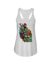 Sour Diesel Marijuana Strain Ladies Flowy Tank tile