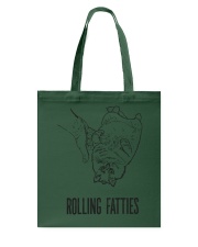 Cat Rolling Fatties Tote Bag tile