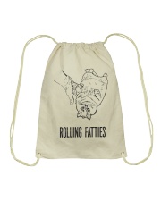 Cat Rolling Fatties Drawstring Bag tile