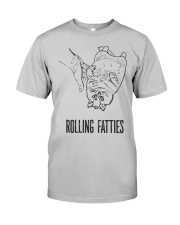 Cat Rolling Fatties Classic T-Shirt front