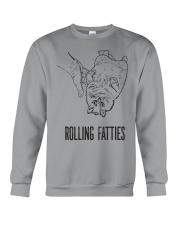 Cat Rolling Fatties Crewneck Sweatshirt tile