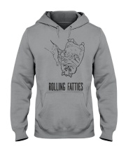 Cat Rolling Fatties Hooded Sweatshirt tile
